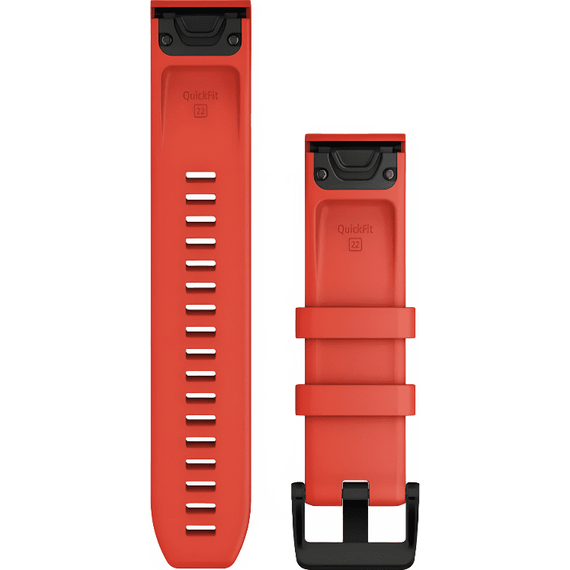 Ремешок сменный Garmin QuickFit | 22 мм | Laser Red, Цвет: Laser Red, изображение 2 Ремешок сменный Garmin QuickFit | 22 мм | Laser Red, Цвет: Laser Red, изображение 2