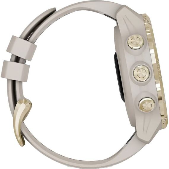 Смарт-часы Garmin Descent Mk2S Light Gold/Light Sand, Размер корпуса : 43 мм, Цвет: Light Gold/Light Sand, изображение 6 Смарт-часы Garmin Descent Mk2S Light Gold/Light Sand, Размер корпуса : 43 мм, Цвет: Light Gold/Light Sand, изображение 6