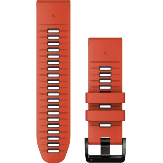 Ремешок сменный Garmin QuickFit | 26 мм | Flame Red/Graphite, Цвет: Flame Red/Graphite