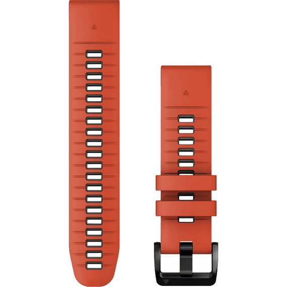 Ремешок сменный Garmin QuickFit | 22 мм | Flame Red/Graphite, Цвет: Flame Red/Graphite