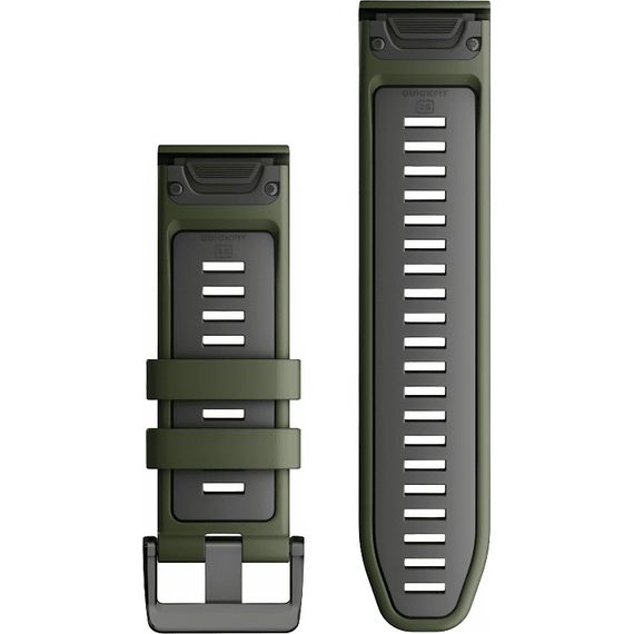 Ремешок сменный Garmin QuickFit | 26 мм | Moss/Graphite, Цвет: Moss/Graphite, изображение 2 Ремешок сменный Garmin QuickFit | 26 мм | Moss/Graphite, Цвет: Moss/Graphite, изображение 2