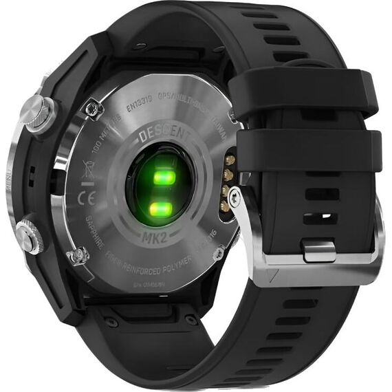 Смарт-часы Garmin Descent Mk2 Stainless Steel/Black, Размер корпуса : 52 мм, Цвет: Stainless Steel/Black, изображение 7 Смарт-часы Garmin Descent Mk2 Stainless Steel/Black, Размер корпуса : 52 мм, Цвет: Stainless Steel/Black, изображение 7