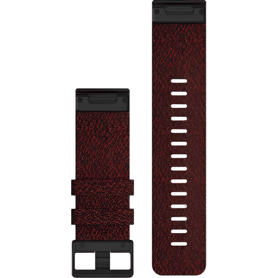 Ремешок сменный Garmin QuickFit | 26 мм | Heathered Red Nylon, Цвет: Heathered Red Nylon, изображение 2 Ремешок сменный Garmin QuickFit | 26 мм | Heathered Red Nylon, Цвет: Heathered Red Nylon, изображение 2