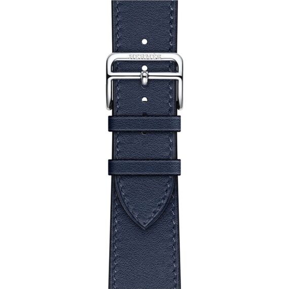 Apple Watch Hermès Series 10 | 46 мм | Single Tour Blue, Размер корпуса : 46 мм, Цвет: Blue, Размер ремешка : 165–200 мм, изображение 4 Apple Watch Hermès Series 10 | 46 мм | Single Tour Blue, Размер корпуса : 46 мм, Цвет: Blue, Размер ремешка : 165–200 мм, изображение 4