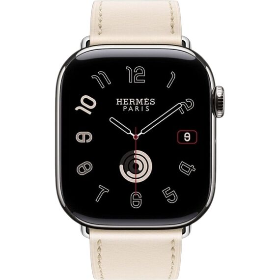Apple Watch Hermès Series 10 | 42 мм | Single Tour Béton, Размер корпуса : 42 мм, Цвет: Béton, Размер ремешка : 140–175 мм, изображение 3 Apple Watch Hermès Series 10 | 42 мм | Single Tour Béton, Размер корпуса : 42 мм, Цвет: Béton, Размер ремешка : 140–175 мм, изображение 3