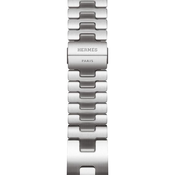 Apple Watch Hermès Series 10 | 46 мм | Grand H 175-190 мм, Размер корпуса : 46 мм, Цвет: Silver, Размер ремешка : 175–190 мм, изображение 4