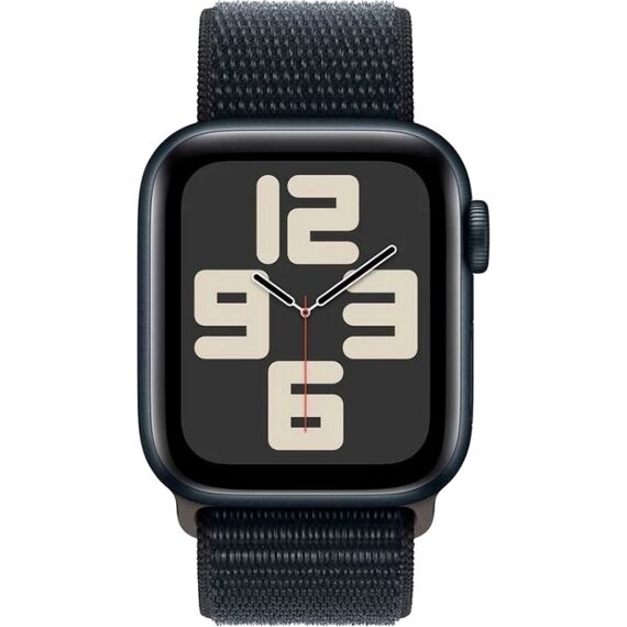 Apple Watch SE 2023 | 44 мм | Sport Loop Ink, Размер корпуса : 44 мм, Цвет: Ink, Размер ремешка : 140–245 мм, изображение 3 Apple Watch SE 2023 | 44 мм | Sport Loop Ink, Размер корпуса : 44 мм, Цвет: Ink, Размер ремешка : 140–245 мм, изображение 3