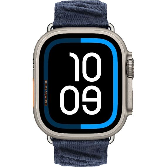 Apple Watch Ultra 2 Hermes | 49 мм | Torsade Single Tour Navy, изображение 3 Apple Watch Ultra 2 Hermes | 49 мм | Torsade Single Tour Navy, изображение 3