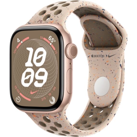 Apple Watch Series 10 | 46 мм | Nike Sport Band Pink, Размер корпуса : 46 мм, Цвет: Pink, Размер ремешка : 140–245 мм, изображение 2 Apple Watch Series 10 | 46 мм | Nike Sport Band Pink, Размер корпуса : 46 мм, Цвет: Pink, Размер ремешка : 140–245 мм, изображение 2