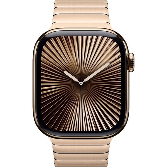 Apple Watch Series 10 | 46 мм | Link Bracelet Gold, Размер корпуса : 46 мм, Цвет: Gold, Размер ремешка : 150–200 мм, изображение 3 Apple Watch Series 10 | 46 мм | Link Bracelet Gold, Размер корпуса : 46 мм, Цвет: Gold, Размер ремешка : 150–200 мм, изображение 3