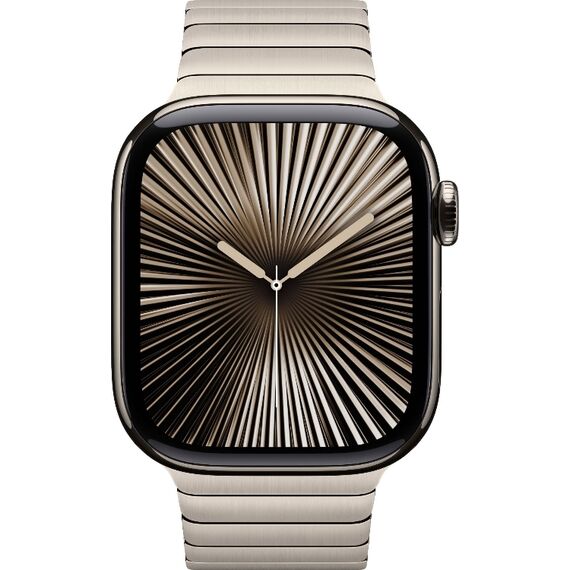 Apple Watch Series 10 | 46 мм | Link Bracelet Natural, Размер корпуса : 46 мм, Цвет: Natural, Размер ремешка : 150–200 мм, изображение 3 Apple Watch Series 10 | 46 мм | Link Bracelet Natural, Размер корпуса : 46 мм, Цвет: Natural, Размер ремешка : 150–200 мм, изображение 3