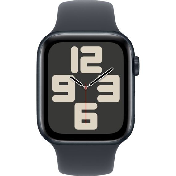 Apple Watch SE 2024 | 40 мм | Black, Размер корпуса : 40 мм, Цвет: Black, Размер ремешка : 130–200 мм, изображение 3