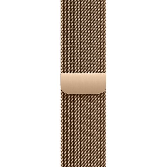 Apple Watch Series 10 | 46 мм | Корпус из титана цвета Gold, браслет Milanese цвета Gold, Размер корпуса : 46 мм, Цвет: Gold, Размер ремешка : 130–180 мм, изображение 4 Apple Watch Series 10 | 46 мм | Корпус из титана цвета Gold, браслет Milanese цвета Gold, Размер корпуса : 46 мм, Цвет: Gold, Размер ремешка : 130–180 мм, изображение 4