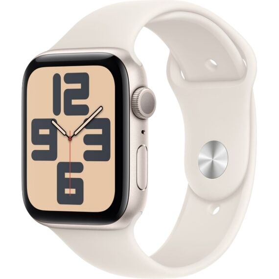 Apple Watch SE 2024 | 40 мм | Starlight, Размер корпуса : 40 мм, Цвет: Starlight, Размер ремешка : 130–200 мм, изображение 2 Apple Watch SE 2024 | 40 мм | Starlight, Размер корпуса : 40 мм, Цвет: Starlight, Размер ремешка : 130–200 мм, изображение 2