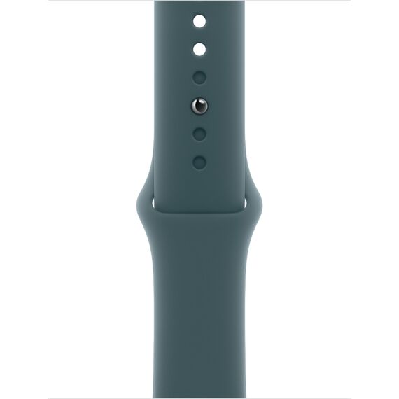 Ремешок Apple Watch Sport Band | 40 мм | S/M | Lake Green, Размер ремешка : 130–180 мм, Размер корпуса : 40 мм, Цвет: Lake Green