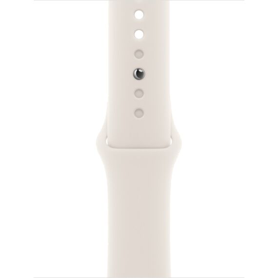 Ремешок Apple Watch Sport Band | 40 мм | S/M | Starlight, Размер ремешка : 130–180 мм, Размер корпуса : 40 мм, Цвет: Starlight
