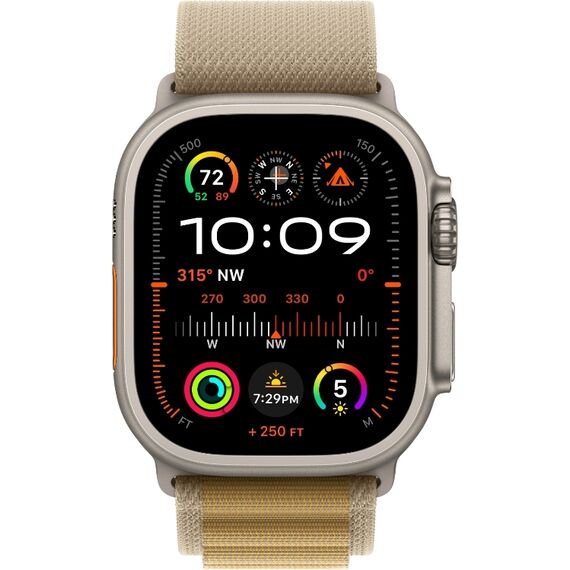 Ремешок Apple Watch Alpine Loop | Natural Titanium Finish | L | Tan, Размер корпуса : 49 мм, Цвет: Tan, Размер ремешка : 165–210 мм, Цвет корпуса : Natural, изображение 3 Ремешок Apple Watch Alpine Loop | Natural Titanium Finish | L | Tan, Размер корпуса : 49 мм, Цвет: Tan, Размер ремешка : 165–210 мм, Цвет корпуса : Natural, изображение 3