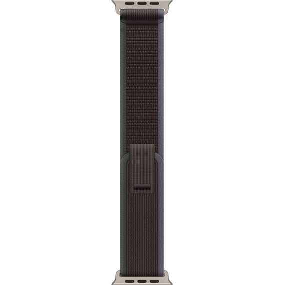 Ремешок Apple Watch Trail Loop | Natural Titanium Finish | S/M | Blue/Black, Размер ремешка : 130–180 мм, Размер корпуса : 49 мм, Цвет: Blue/Black, Цвет корпуса : Natural