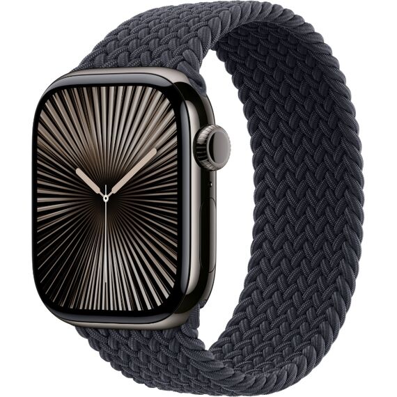 Ремешок Apple Watch Braided Solo Loop | 42 мм | Midnight, Размер корпуса : 42 мм, Цвет: Midnight, изображение 2
