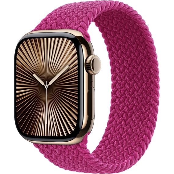 Ремешок Apple Watch Braided Solo Loop | 46 мм | Magenta, Размер корпуса : 46 мм (Также работает с 44 мм), Цвет: Magenta, изображение 2