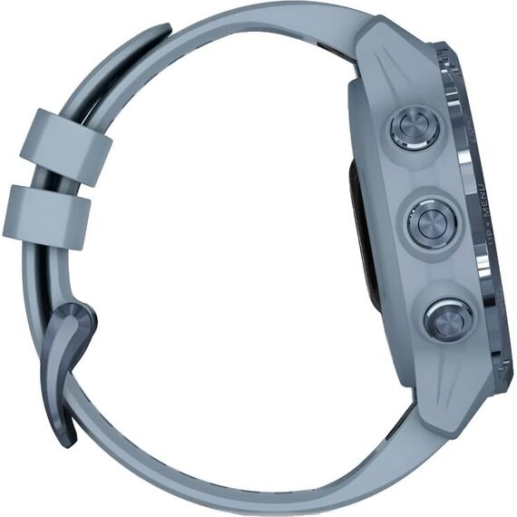 Смарт-часы Garmin Descent Mk2S Mineral Blue/Sea Foam Silicone, Размер корпуса : 43 мм, Цвет: Mineral Blue/Sea Foam Silicone, изображение 6 Смарт-часы Garmin Descent Mk2S Mineral Blue/Sea Foam Silicone, Размер корпуса : 43 мм, Цвет: Mineral Blue/Sea Foam Silicone, изображение 6