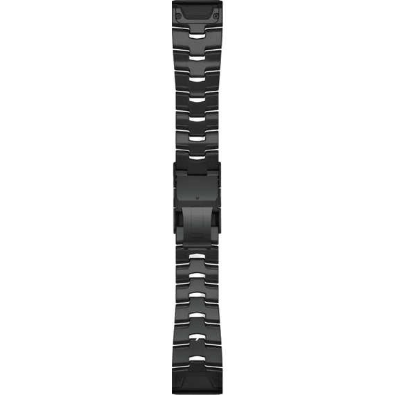 Ремешок сменный Garmin QuickFit | 26 мм | Vented Titanium Bracelet with Carbon Gray DLC Coating, Цвет: Vented Titanium Bracelet with Carbon Gray DLC Coating, изображение 2 Ремешок сменный Garmin QuickFit | 26 мм | Vented Titanium Bracelet with Carbon Gray DLC Coating, Цвет: Vented Titanium Bracelet with Carbon Gray DLC Coating, изображение 2