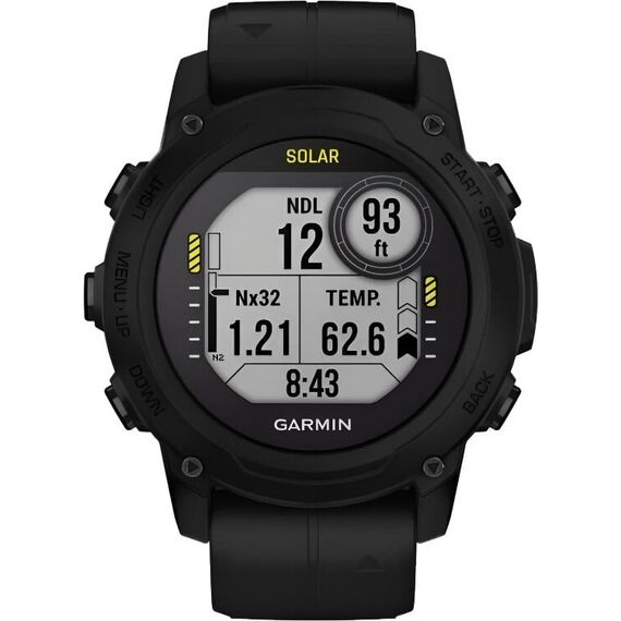 Смарт-часы Garmin Descent G1 Solar Black, Версия: Solar, Цвет: Black, изображение 3 Смарт-часы Garmin Descent G1 Solar Black, Версия: Solar, Цвет: Black, изображение 3