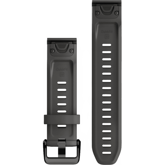 Ремешок сменный Garmin QuickFit | 20 мм | Graphite, Цвет: Graphite, изображение 2 Ремешок сменный Garmin QuickFit | 20 мм | Graphite, Цвет: Graphite, изображение 2