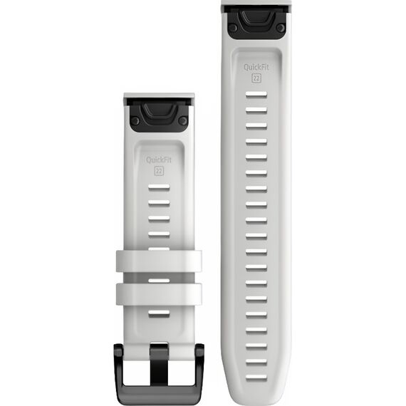 Ремешок сменный Garmin QuickFit | 22 мм | Carrera White, Цвет: Carrera White, изображение 2 Ремешок сменный Garmin QuickFit | 22 мм | Carrera White, Цвет: Carrera White, изображение 2