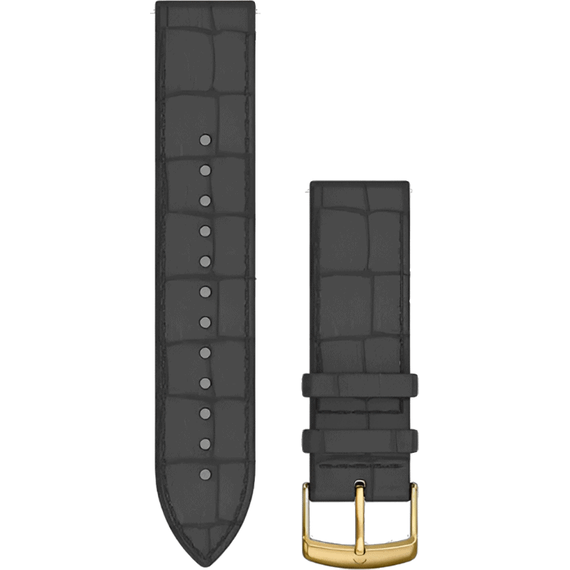 Ремешок сменный Garmin Quick Release | 20 мм | Black Embossed, Цвет: Black Embossed