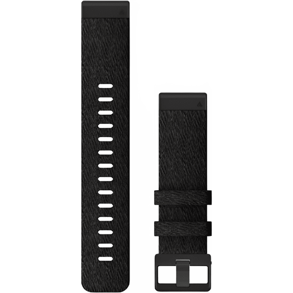 Ремешок сменный Garmin QuickFit | 22 мм | Heathered Black Nylon, Цвет: Heathered Black Nylon