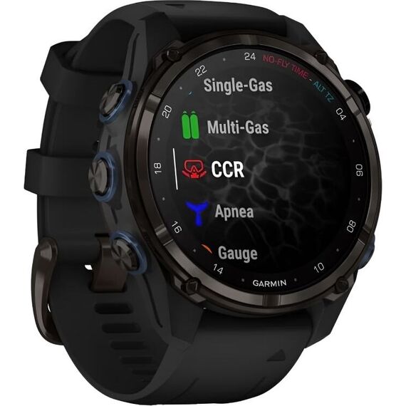 Смарт-часы Garmin Descent Mk3I 43 mm Carbon Gray DLC Titanium/Black, изображение 4 Смарт-часы Garmin Descent Mk3I 43 mm Carbon Gray DLC Titanium/Black, изображение 4