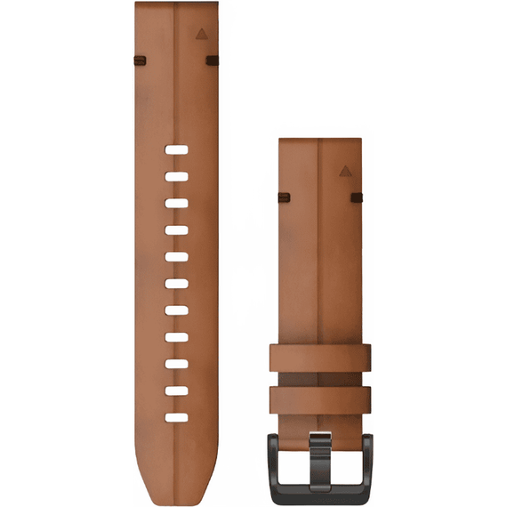 Ремешок сменный Garmin QuickFit | 22 мм | Chestnut Leather, Цвет: Chestnut Leather