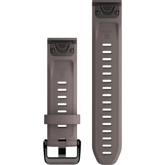 Ремешок сменный Garmin QuickFit | 20 мм | Shale Gray, Цвет: Shale Gray, изображение 2 Ремешок сменный Garmin QuickFit | 20 мм | Shale Gray, Цвет: Shale Gray, изображение 2