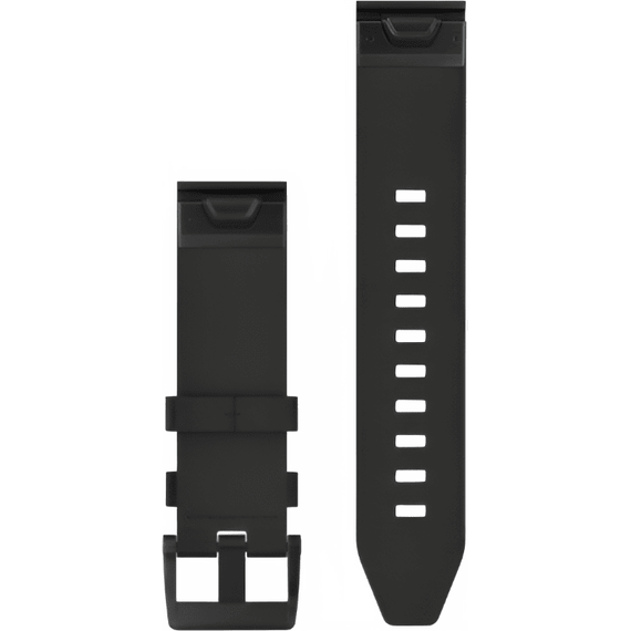Ремешок сменный Garmin QuickFit | 22 мм | Black Leather, Цвет: Black Leather, изображение 2 Ремешок сменный Garmin QuickFit | 22 мм | Black Leather, Цвет: Black Leather, изображение 2