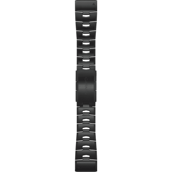 Ремешок сменный Garmin QuickFit | 26 мм | Vented Titanium Bracelet with Carbon Gray DLC Coating, Цвет: Vented Titanium Bracelet with Carbon Gray DLC Coating