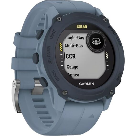 Смарт-часы Garmin Descent G1 Solar Hurricane Blue, Версия: Solar, Цвет: Hurricane Blue, изображение 4 Смарт-часы Garmin Descent G1 Solar Hurricane Blue, Версия: Solar, Цвет: Hurricane Blue, изображение 4