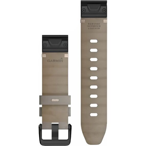 Ремешок сменный Garmin QuickFit | 20 мм | Shale Gray Suede Leather, Цвет: Shale Gray Suede Leather, изображение 2 Ремешок сменный Garmin QuickFit | 20 мм | Shale Gray Suede Leather, Цвет: Shale Gray Suede Leather, изображение 2