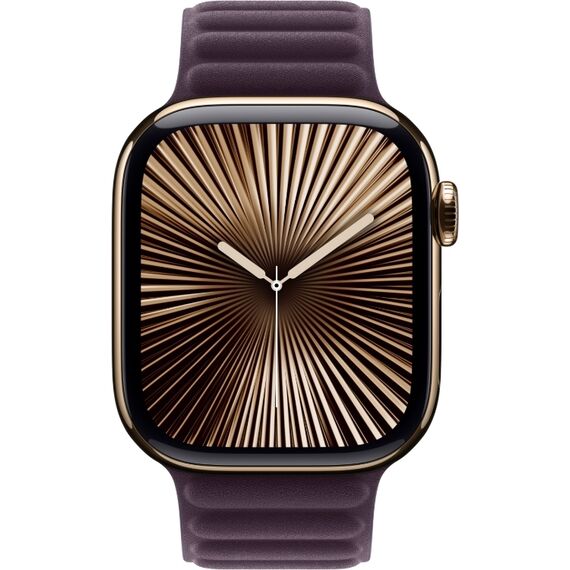 Ремешок Apple Watch Magnetic Link | 46 мм | S/M | Blackberry, Размер корпуса : 46 мм (Также работает с 44 мм), Цвет: Blackberry, Размер ремешка : 140–180 мм, изображение 3 Ремешок Apple Watch Magnetic Link | 46 мм | S/M | Blackberry, Размер корпуса : 46 мм (Также работает с 44 мм), Цвет: Blackberry, Размер ремешка : 140–180 мм, изображение 3