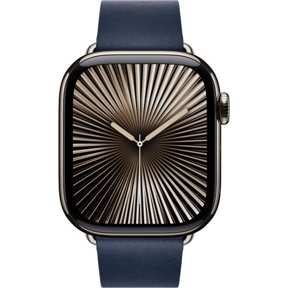 Ремешок Apple Watch Modern Buckle | 42 мм| M | Deep Blue, Цвет: Deep Blue, Размер ремешка : 145–165 мм, изображение 3