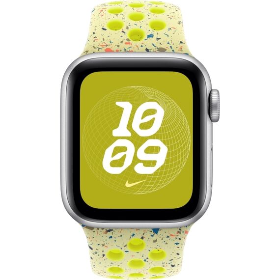 Ремешок Apple Watch Nike Sport Band | 40 мм | M/L | Volt Splash, Размер корпуса : 40 мм, Цвет: Volt Splash, Размер ремешка : 150–200 мм, изображение 3