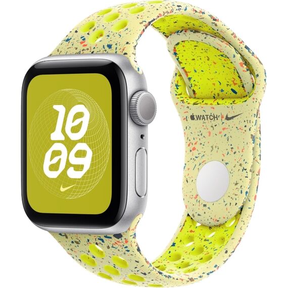 Ремешок Apple Watch Nike Sport Band | 40 мм | S/M | Volt Splash, Размер корпуса : 40 мм, Цвет: Volt Splash, Размер ремешка : 130–180 мм, изображение 2 Ремешок Apple Watch Nike Sport Band | 40 мм | S/M | Volt Splash, Размер корпуса : 40 мм, Цвет: Volt Splash, Размер ремешка : 130–180 мм, изображение 2
