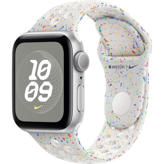 Ремешок Apple Watch Nike Sport Band | 42 мм | M/L | Pure Platinum, Размер корпуса : 42 мм, Цвет: Pure Platinum, Размер ремешка : 150–200 мм, изображение 2 Ремешок Apple Watch Nike Sport Band | 42 мм | M/L | Pure Platinum, Размер корпуса : 42 мм, Цвет: Pure Platinum, Размер ремешка : 150–200 мм, изображение 2
