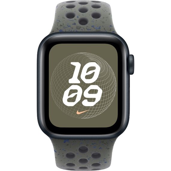 Ремешок Apple Watch Nike Sport Band | 46 мм | M/L | Cargo Khaki, Размер корпуса : 46 мм, Цвет: Cargo Khaki, Размер ремешка : 160–210 мм, изображение 3 Ремешок Apple Watch Nike Sport Band | 46 мм | M/L | Cargo Khaki, Размер корпуса : 46 мм, Цвет: Cargo Khaki, Размер ремешка : 160–210 мм, изображение 3