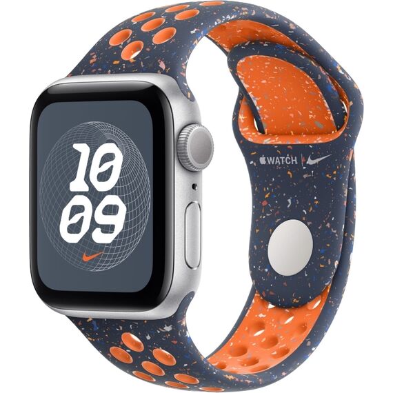 Ремешок Apple Watch Nike Sport Band | 42 мм | M/L | Blue Flame, Размер корпуса : 42 мм, Цвет: Blue Flame, Размер ремешка : 150–200 мм, изображение 2 Ремешок Apple Watch Nike Sport Band | 42 мм | M/L | Blue Flame, Размер корпуса : 42 мм, Цвет: Blue Flame, Размер ремешка : 150–200 мм, изображение 2