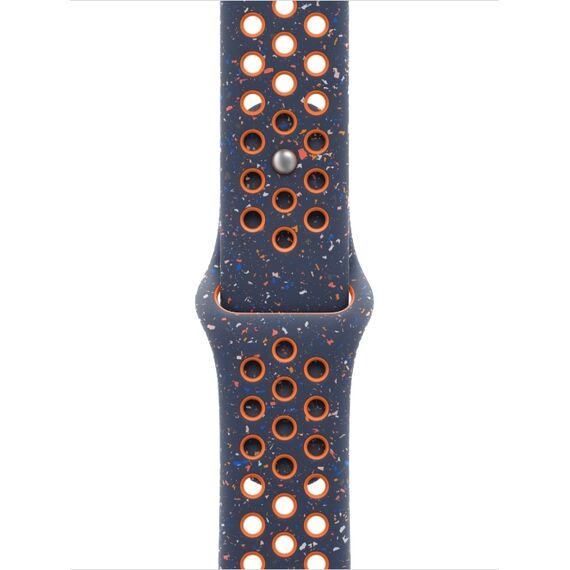 Ремешок Apple Watch Nike Sport Band | 46 мм | S/M | Blue Flame, Размер ремешка : 140–190 мм, Размер корпуса : 46 мм, Цвет: Blue Flame