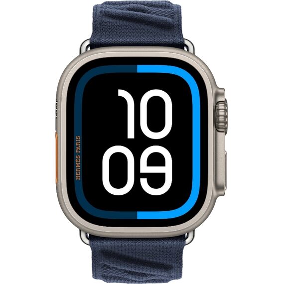 Ремешок Apple Watch Hermès | 49 мм | Bleu Nuit, изображение 3 Ремешок Apple Watch Hermès | 49 мм | Bleu Nuit, изображение 3