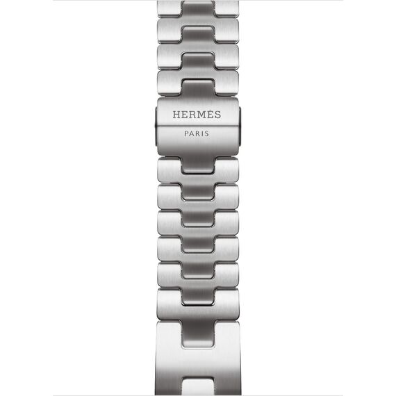 Ремешок Apple Watch Hermès Grand H | 46 мм | L | Satiné, Размер ремешка : 175–190 мм, Размер корпуса : 46 мм (Также работает с 44 мм), Цвет: Satiné