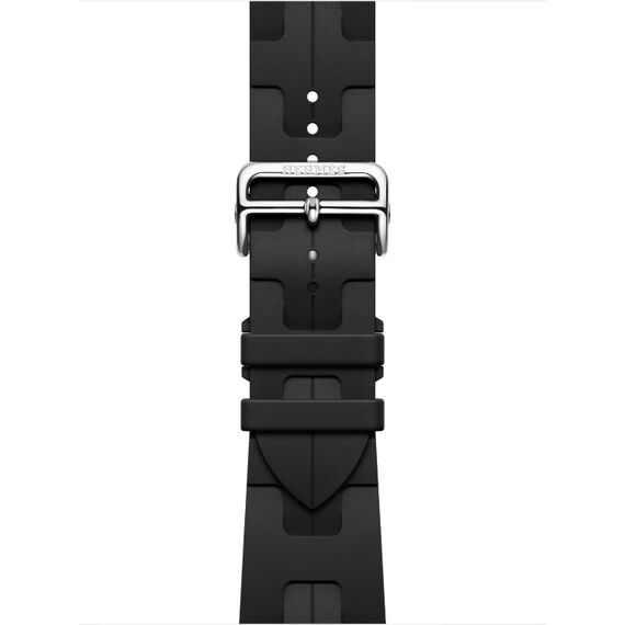 Ремешок Apple Watch Hermès Kilim Single Tour | 46 мм | Noir, Размер ремешка : 160–195 мм, Размер корпуса : 46 мм (Также работает с 44 мм), Цвет: Noir