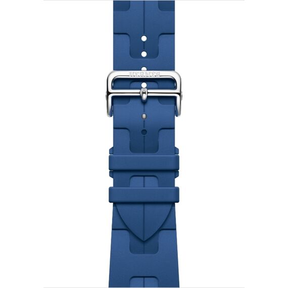 Ремешок Apple Watch Hermès Kilim Single Tour | 42 мм | Bleu de France, Размер ремешка : 140–175 мм, Размер корпуса : 42 мм, Цвет: Bleu de France